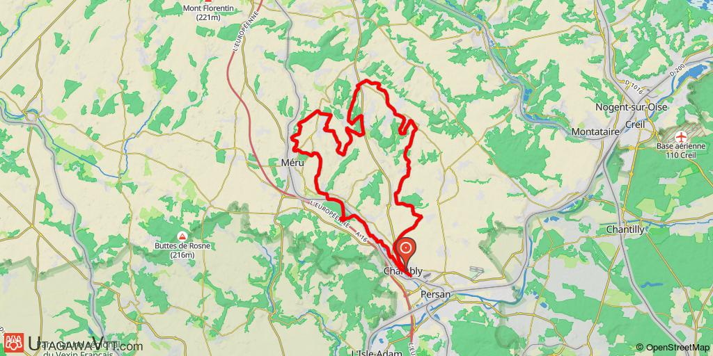 Boucle en pays de Thelle au départ de Chambly