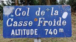 Col de la Casse Froide (740 m)