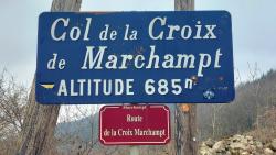 Col de la Croix de Marchampt (685 m)