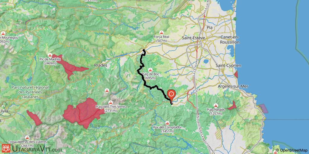Raid Argelès à Foix - Ceret - Ille sur Têt (Etape 5/5)