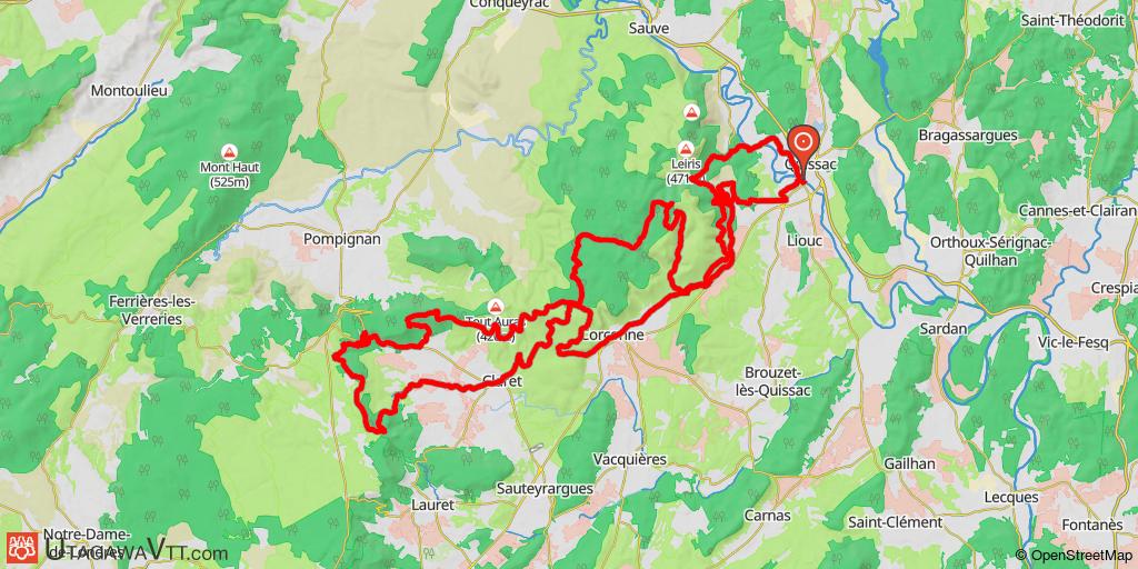 Raid de Quissac 2022 - 55 km