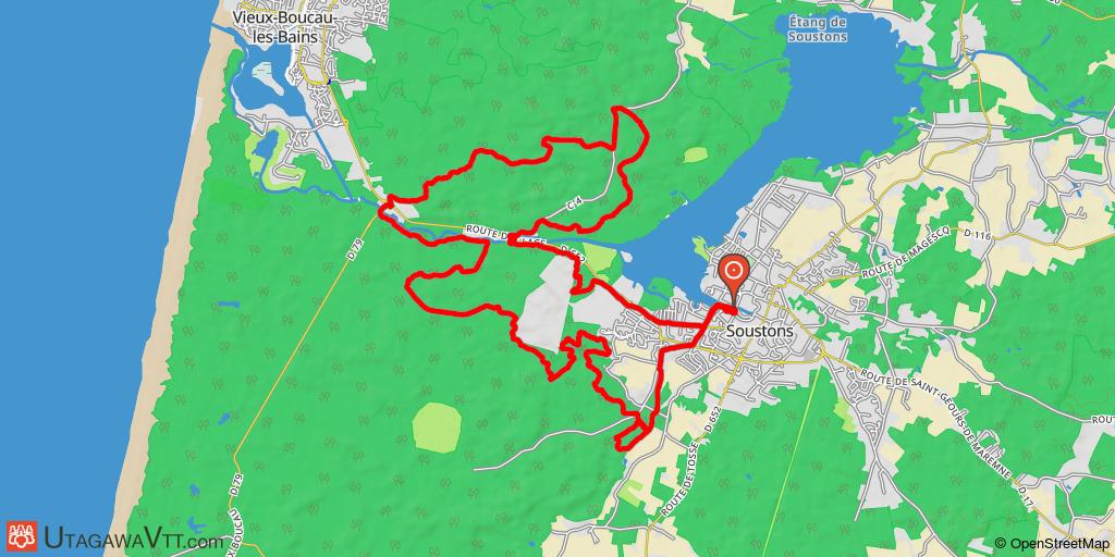 Rando de Soustons 2022 - 26 km