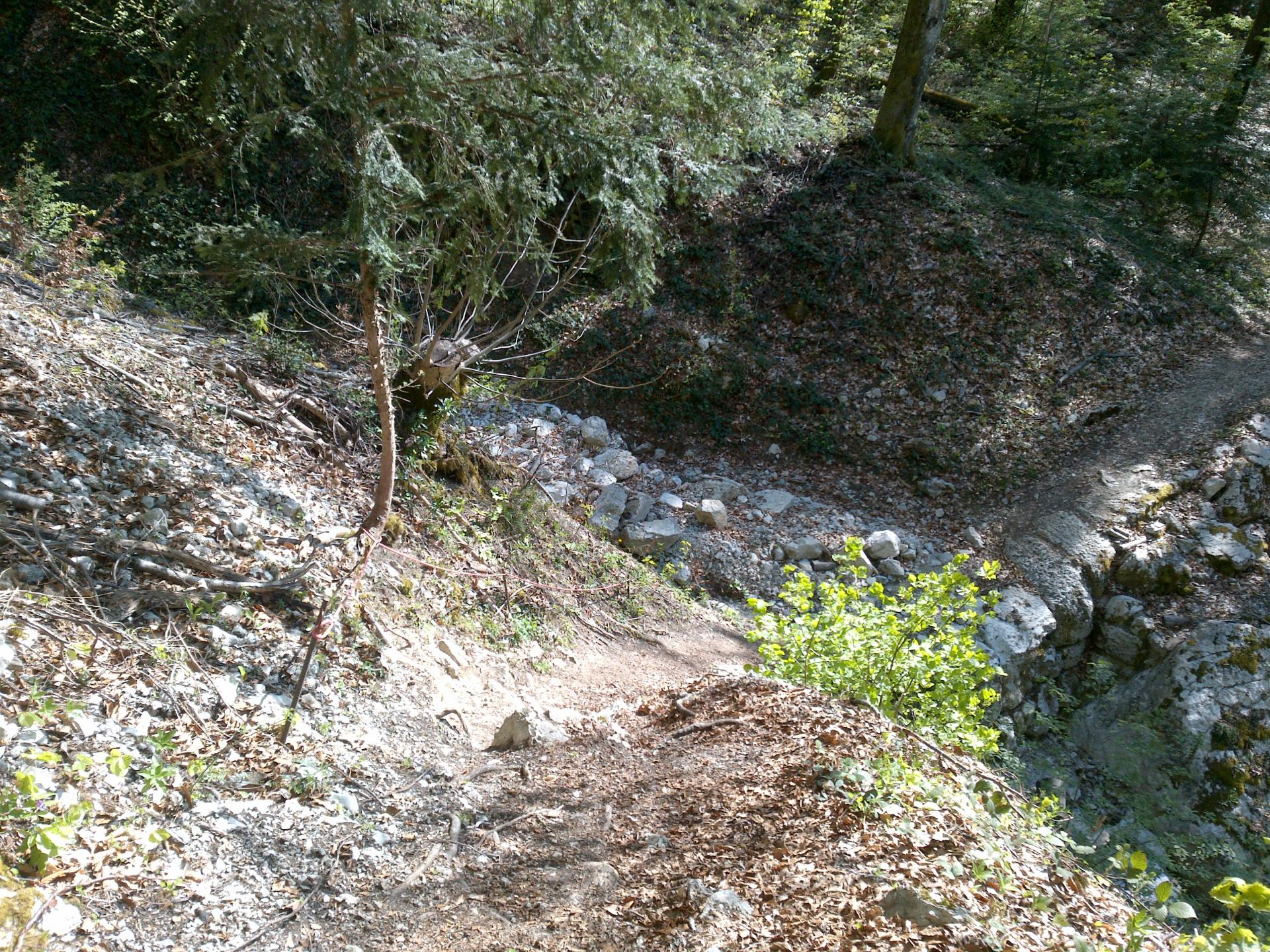 Col de Saint-Saturnin - Gare du téléphérique de Drumettaz
