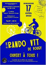 Flyer Rando VTT à Vougy