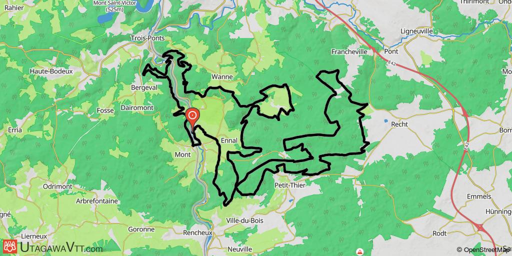 La grande Hallonienne - 73 km