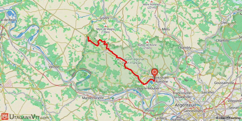 De Cergy à Saint-Clair-sur-Epte par le Vexin