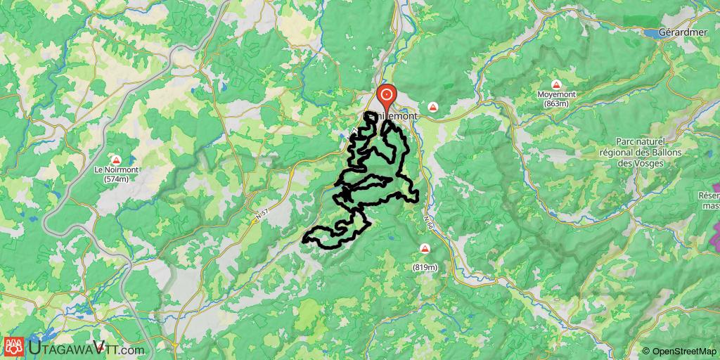 Remiremont XXX'TREM rando raid 2009 - 85 km
