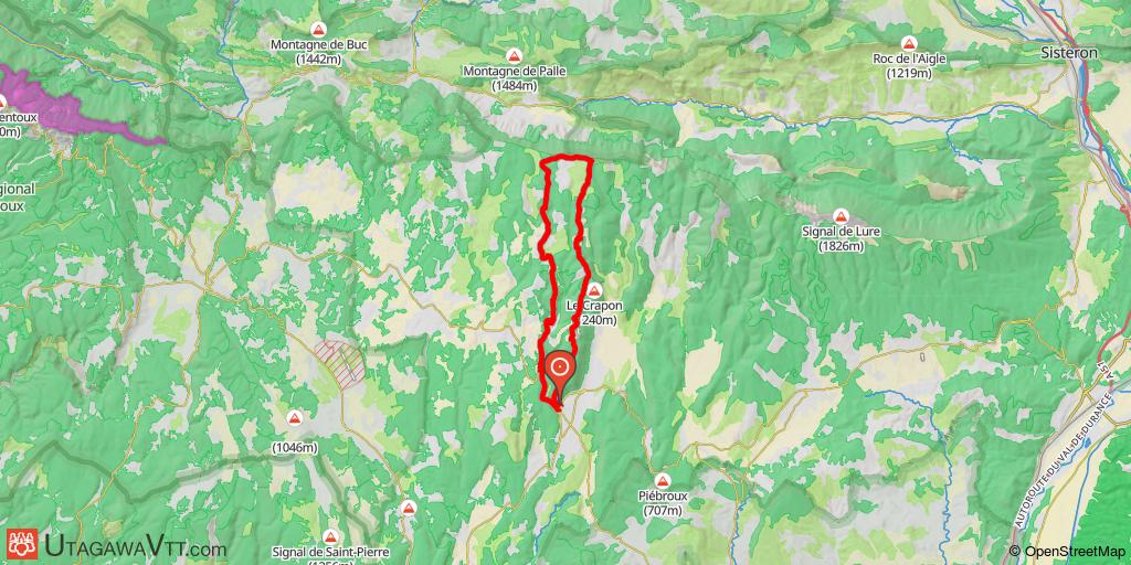Sur les hauteurs de Banon