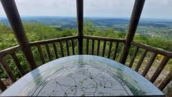 Mont Saint Cyr, table d'orientation 1