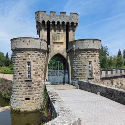 La Clayette, pont levis du château