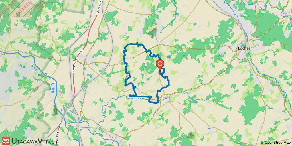 Rando de la Chapelle-Blanche-Saint-Martin - 47 km