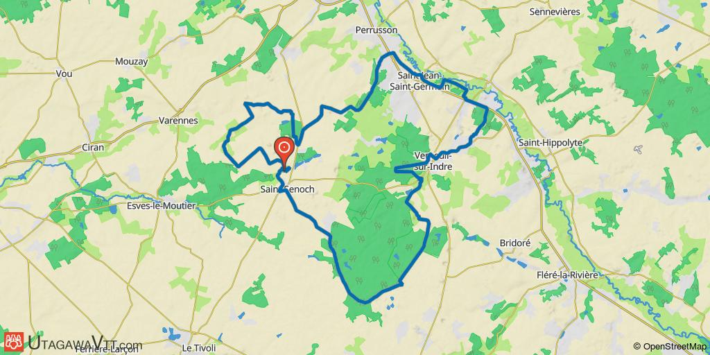 Rando de Saint-Senoch - 42 km