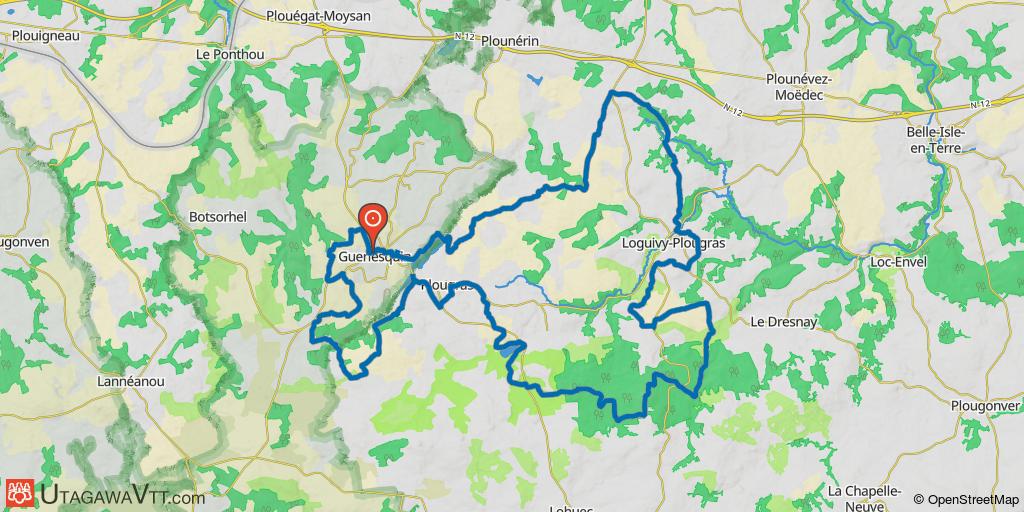 Rando de Guerlesquin 2022 - 50 km