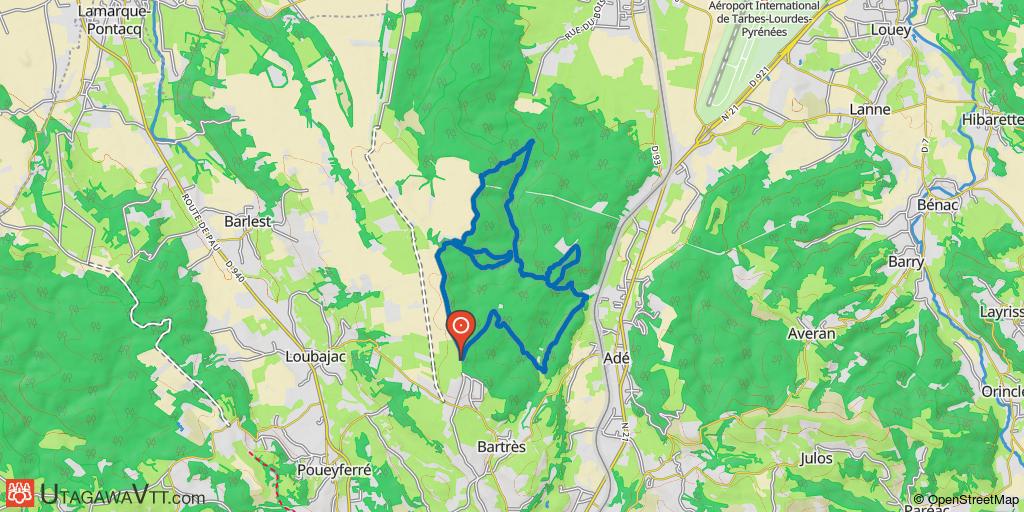 Single-track de Bartres