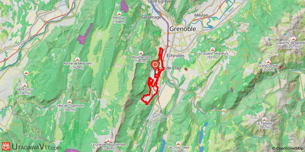 Randonnée de Claix 2009 - 40 km