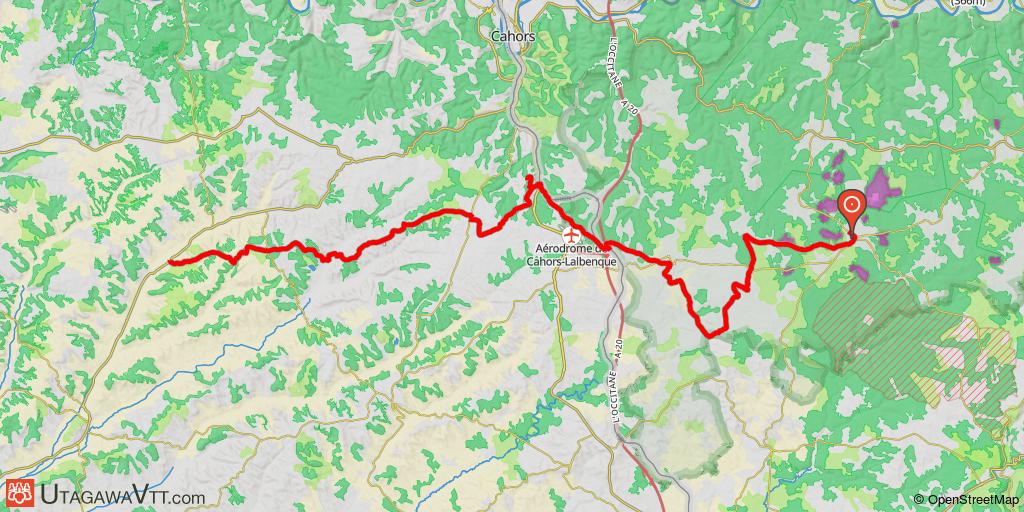 Tour du Lot - Etape 5/6 : Bach - Montcuq en Quercy Blanc