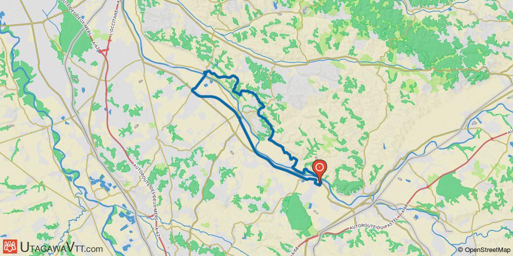 Entre Bessières et Villebrumier