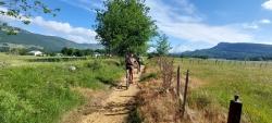 Sentier qui se termine en single