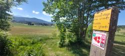 Site des moulins à eau, balisagedes  circuits VTT
