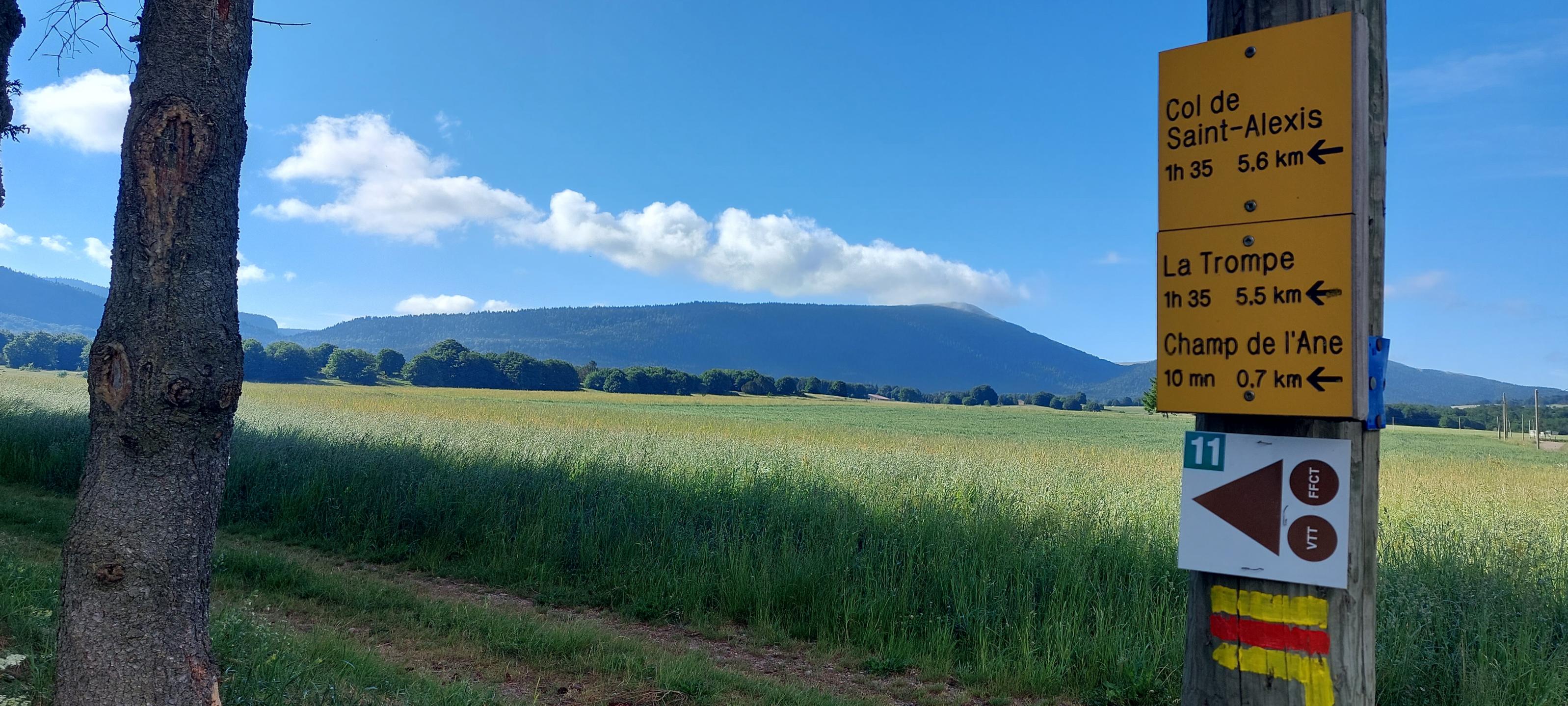 Base VTT-FFCT Royans-Vercors : Circuit N° 11bis - La Frache