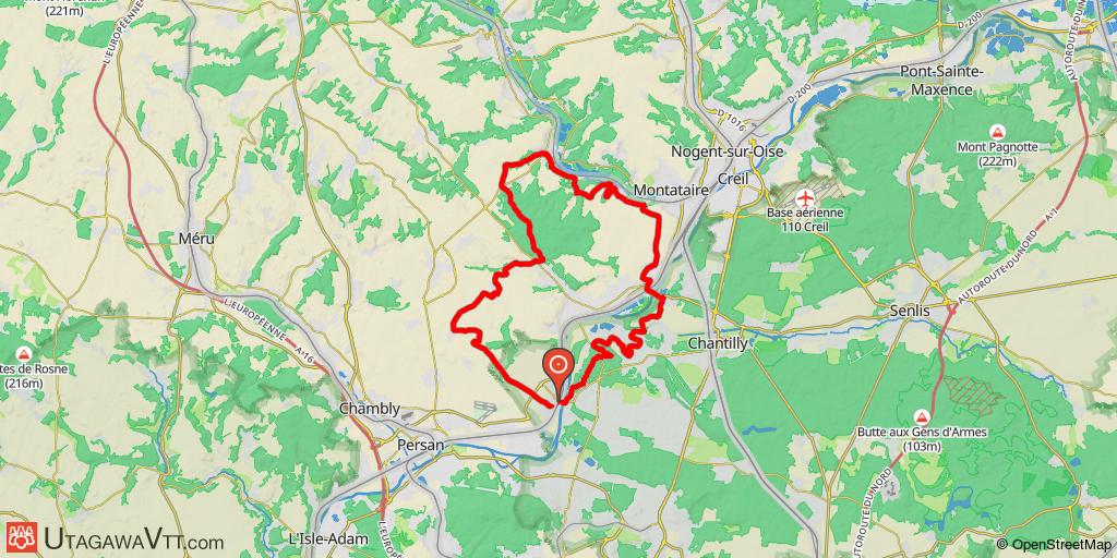 Tour entre Thelle et Thérain au départ de Boran-sur-Oise