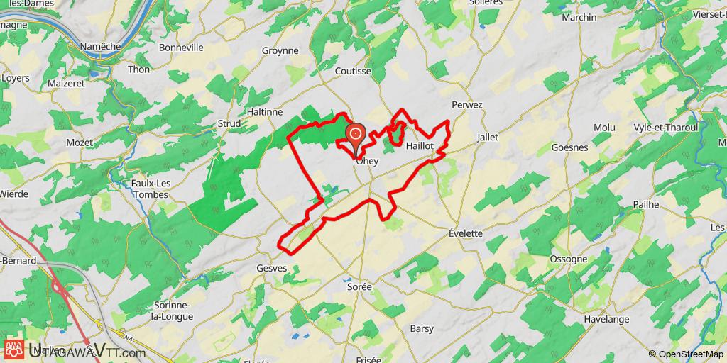 Ohey - VTT 2009 - 34 km