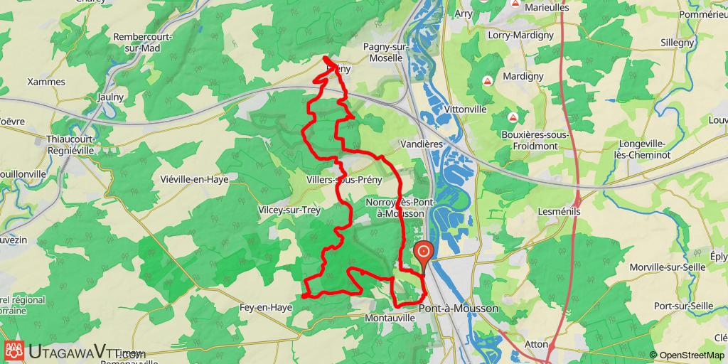Mussipontaine 2022 - 34 km