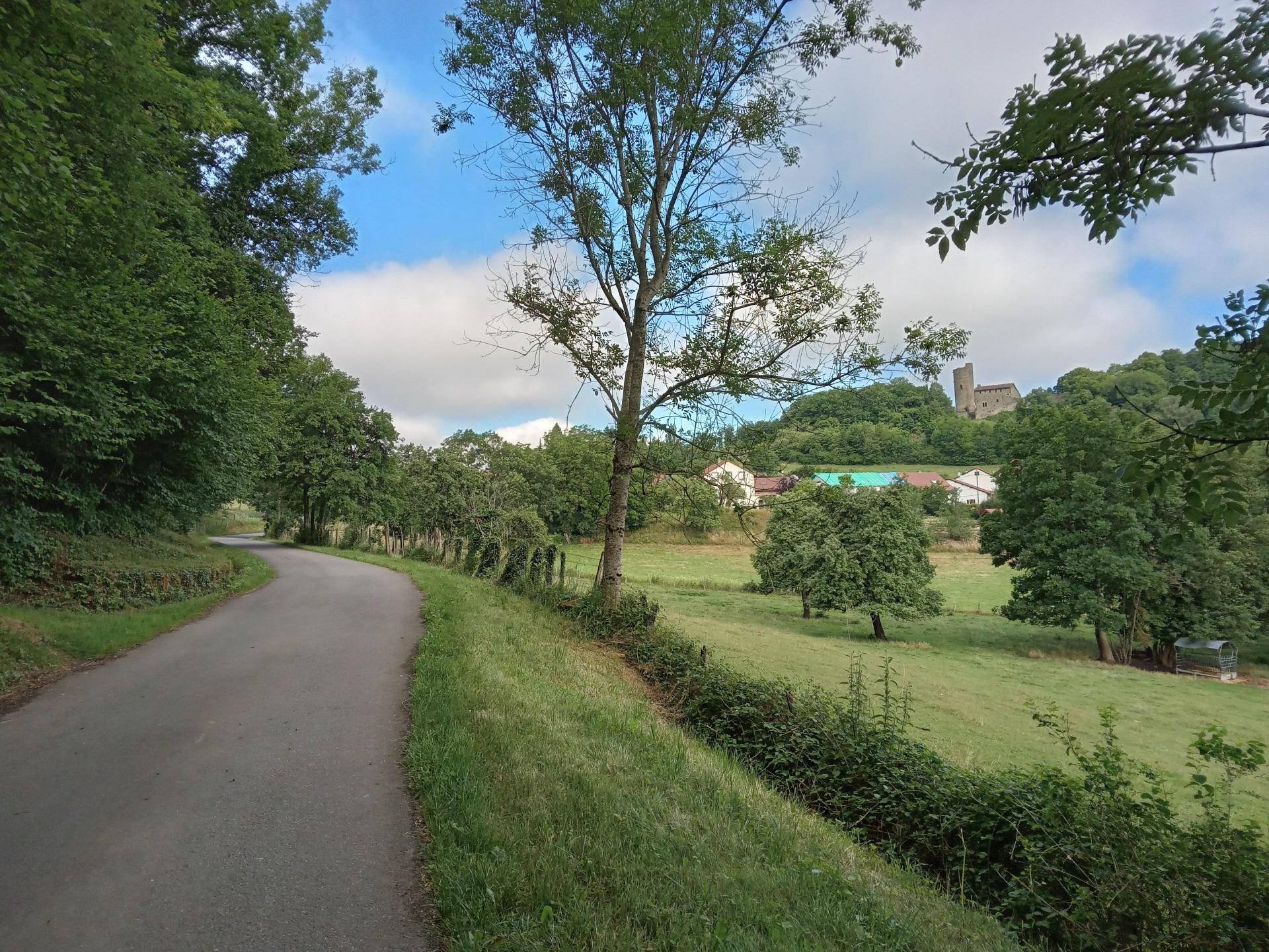 Descente des Granges (Voirons côté Bons-en-Chablais)
