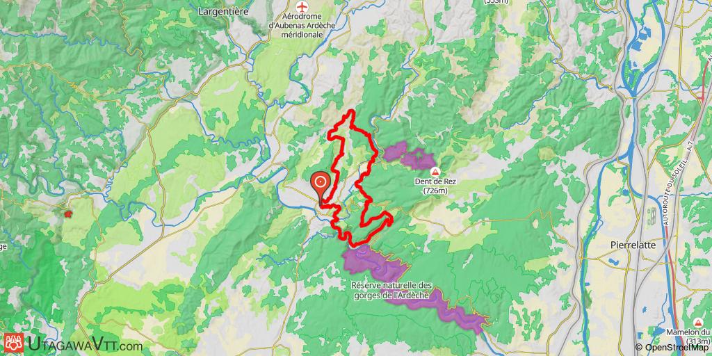 Rando Vallon pont d'Arc 2009 - 33 et 45 km