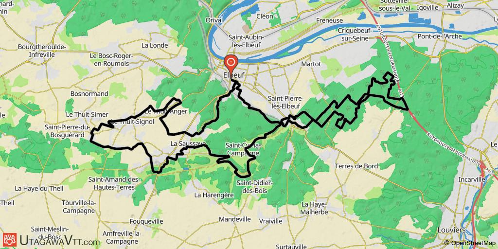 Elbeuf Vallée et Forêt (EVF) 2009 - 60 km