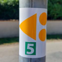 Balisage à suivre : N° 5 Vert