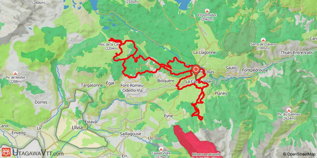 Circuit au départ de la Cabanasse