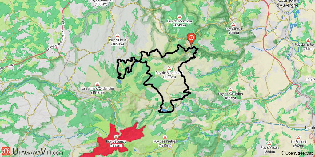 Aydat - Servieres - Guerry - Chambon
