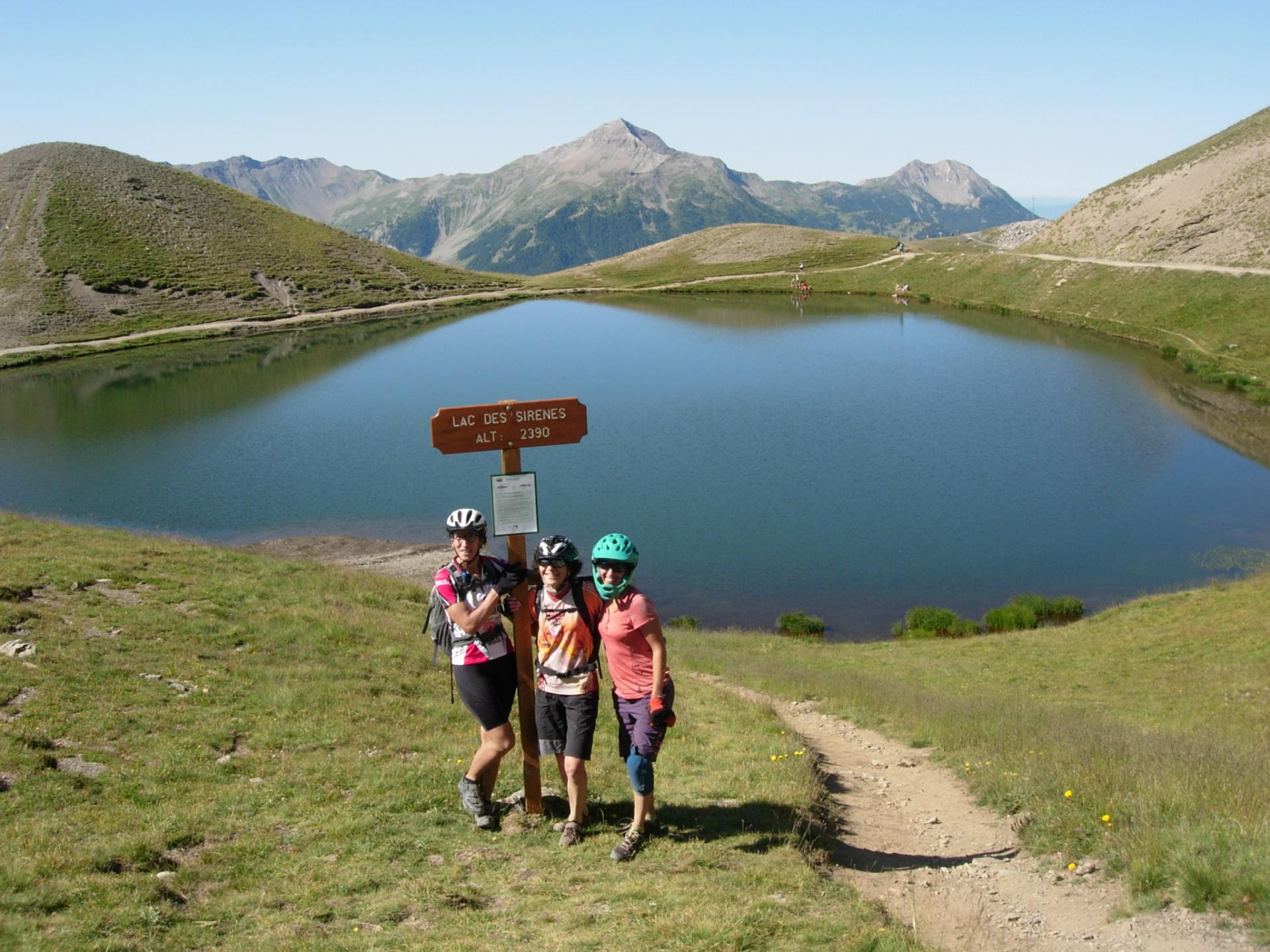 Trois belles descentes à Orcières