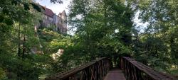 Chantelle, passerelle sur la Bouble