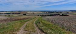 Paysage avec Taxat au premier plan