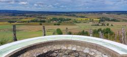 Ussel d'Allier, table d'orientation, vue vers l'ouest