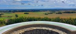 Ussel d'Allier, table d'orientation, vue vers l'est
