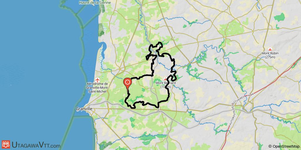 Bocage normand au départ de Hudimesnil