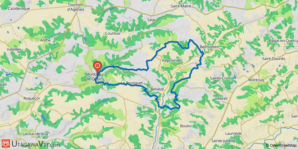 Autour de Montaigu-de-Quercy