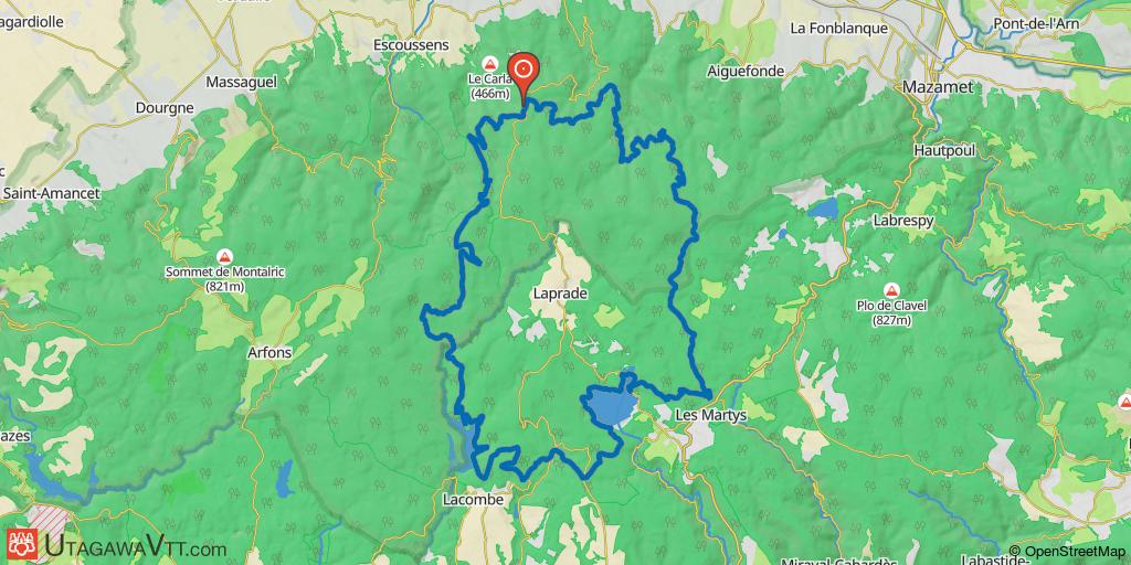 Montagne Noire - Les deux lacs
