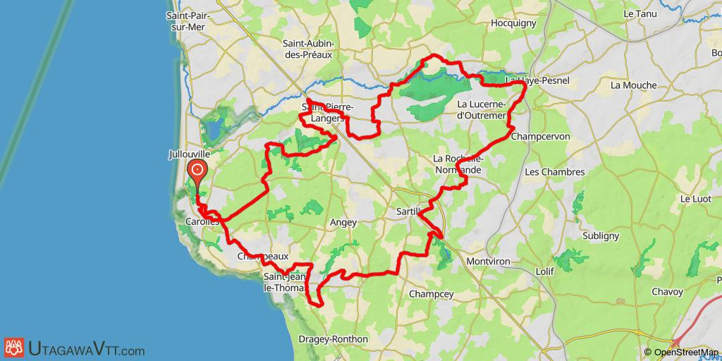 Boucle dans le bocage normand autour de Sartilly