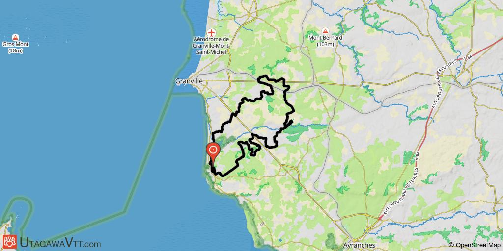 Bocage normand au sud-est de Granville