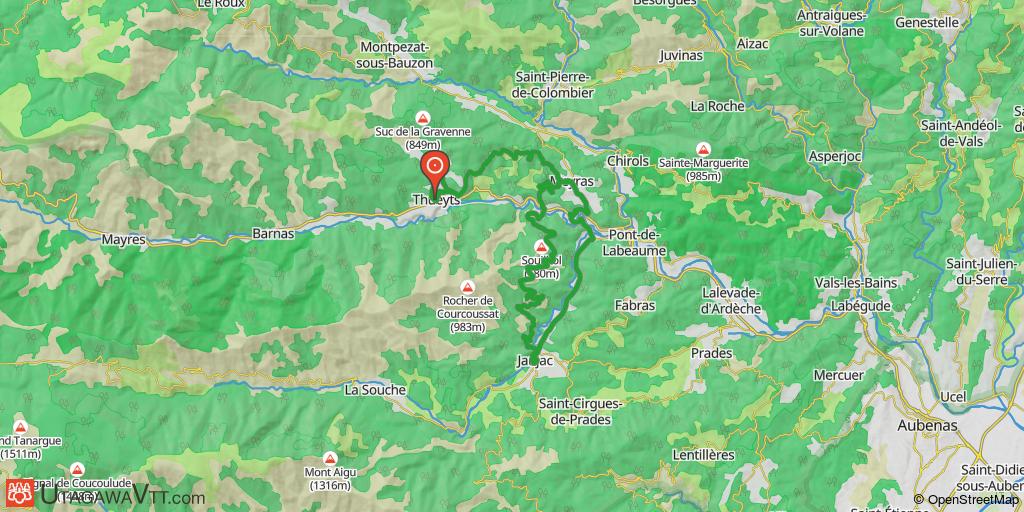 Trois villages de la Montagne Ardéchoise
