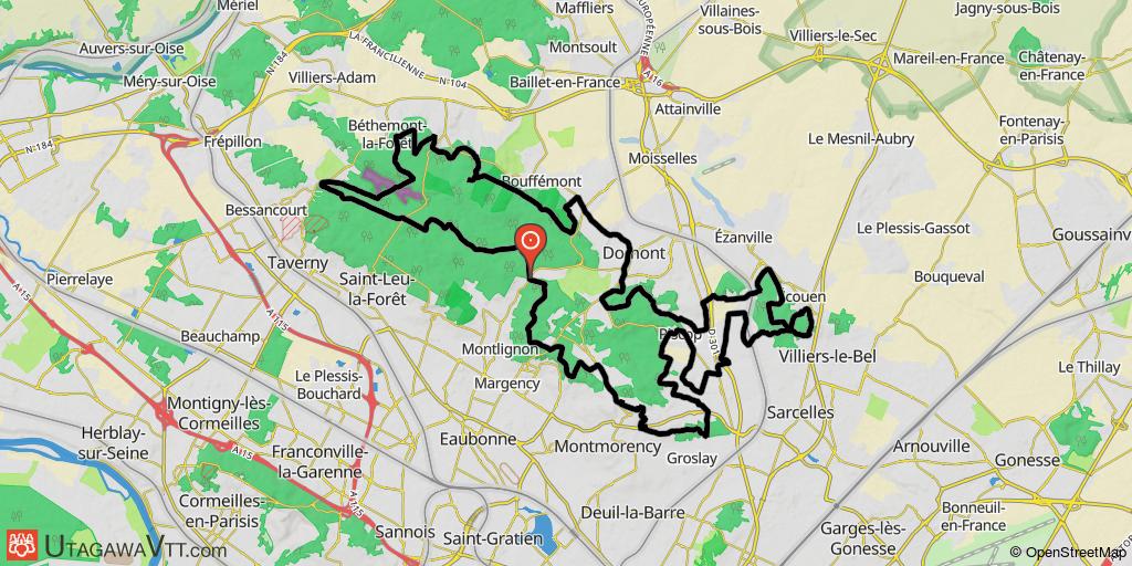 Tour des forts en forêts de Montmorency et d'Ecouen