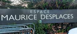 Départ de l'Espace Maurice Desplaces