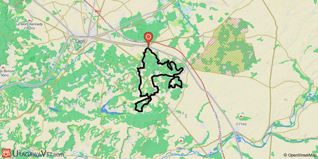 Les Bosses de Coucy-les-Eppes 2022 - 54 km