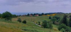 Vue sur Cherier Bourg (810 m)