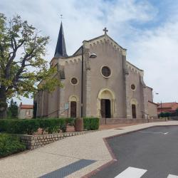 Lentigny, l'église