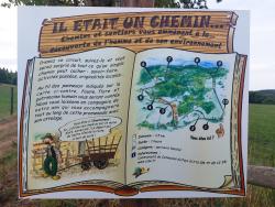 La Croix des Seignolles, petit circuit pédagogique Il était un chemin